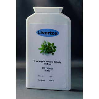 Livertox 400mg 100 capsules