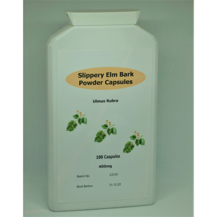 Slippery Elm Bark Powder Capsules