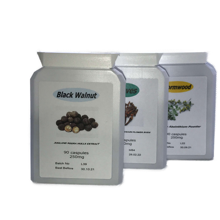 Parasite Detox - Clove, Wormwood & Black Walnut