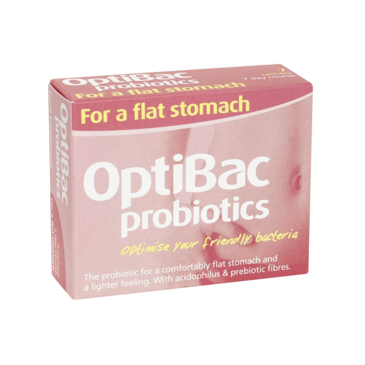 OptiBac for a Flat Stomach - 7 sachets